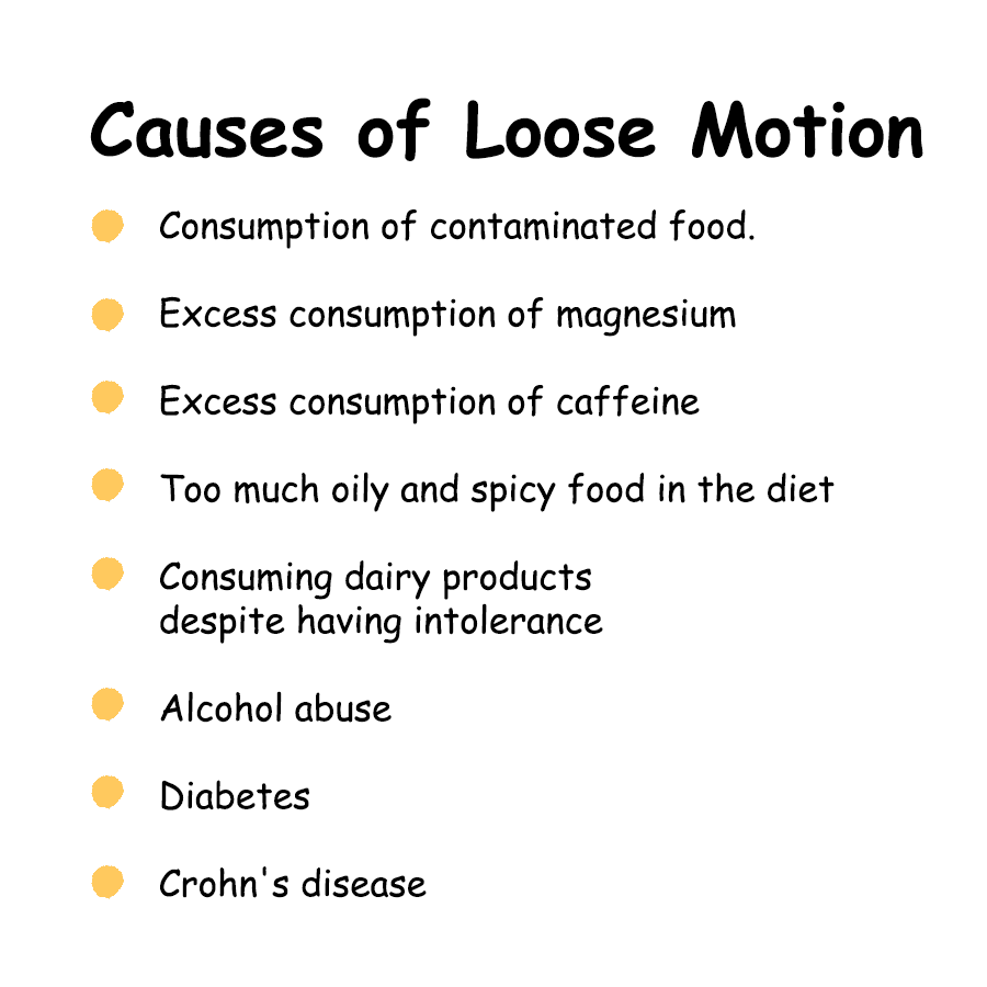 causes of loose motion