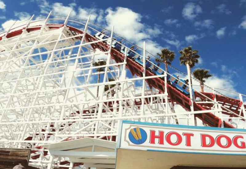 Santa Cruz Beach Boardwalk Amusement Park