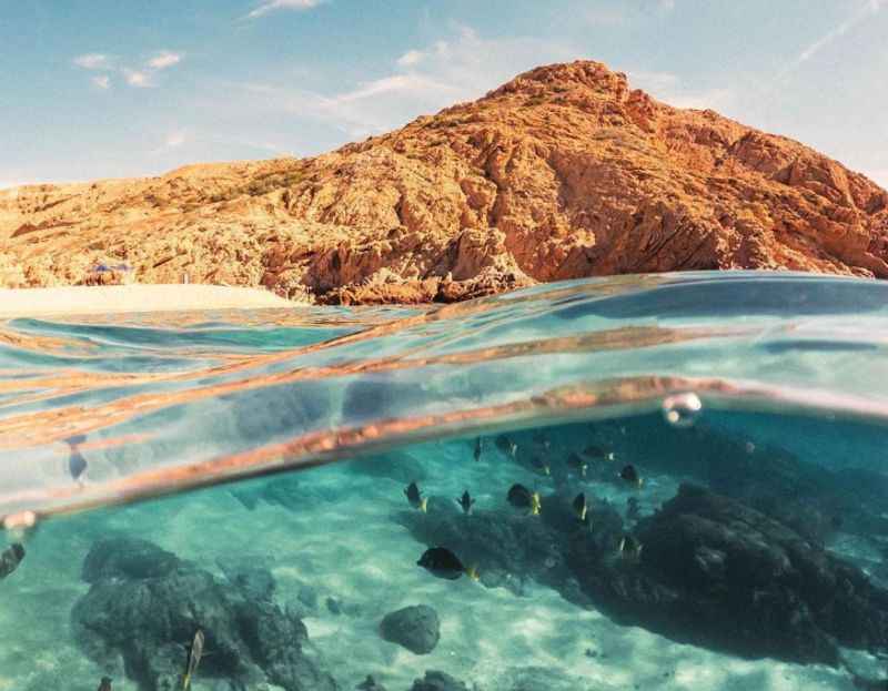 Clear Waters of Santa Maria Beach