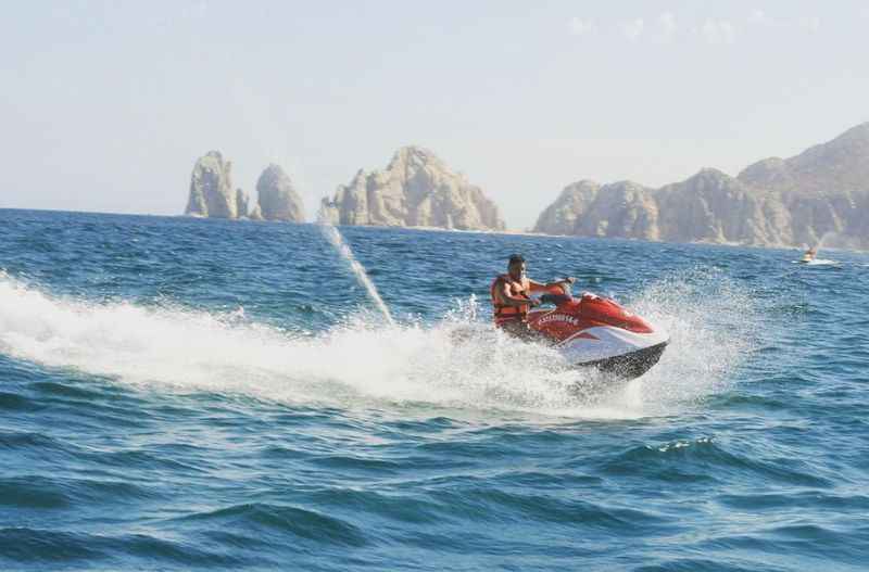 Jet Skiing in San Lucas Bay