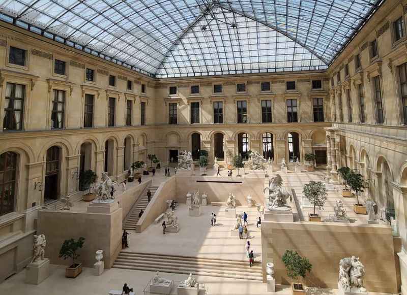 the Louvre