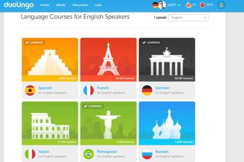 Duolingo for Travelers