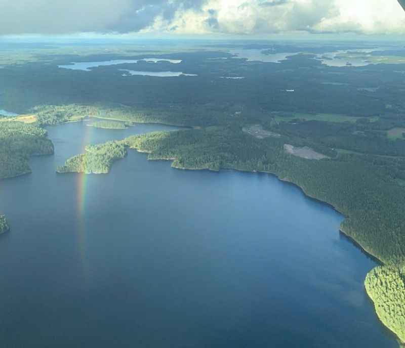 Finland is known as the "Land of a Thousand Lakes"