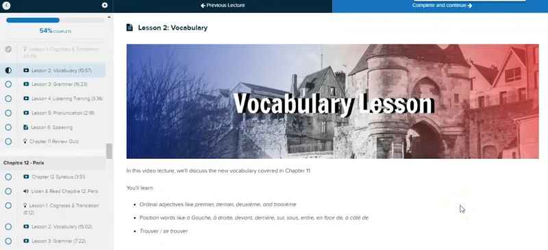 Vocabulary