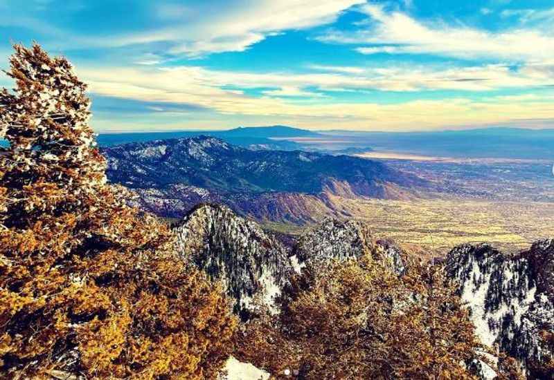 The Sandia Mountains