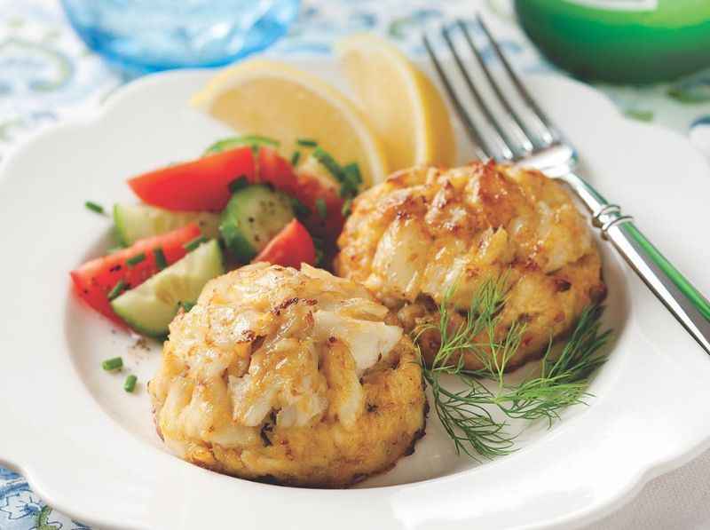 Crab Cakes at Chesapeake Bay