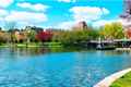 Swan Boats in the Boston Public Garden