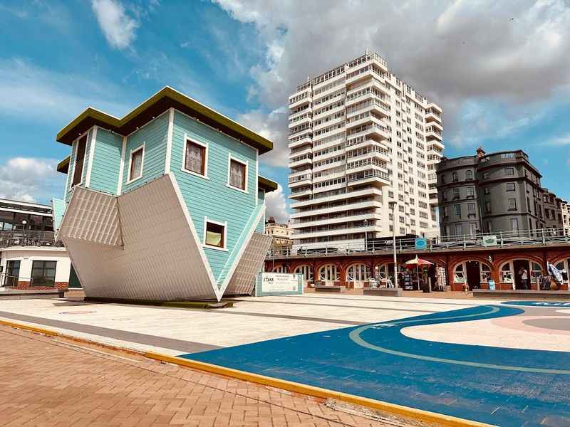 Quirky Upside Down House