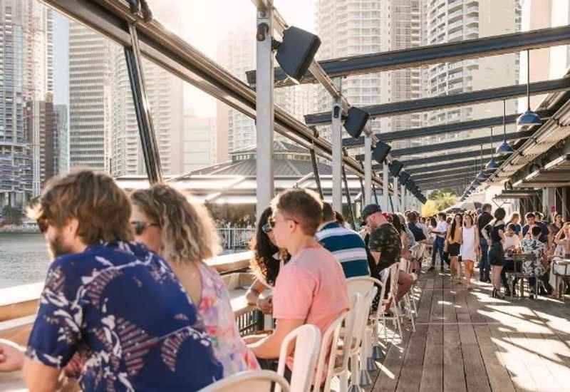 Meet Friends at the Howard Smith Wharves