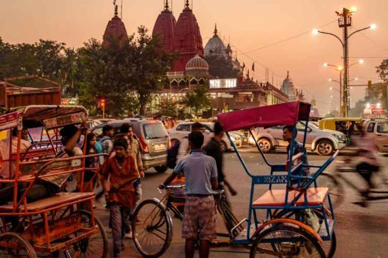 Rickshaw Ride in Chandni Chowk