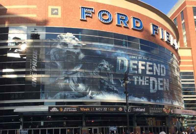 Detroit Lions External Entrance