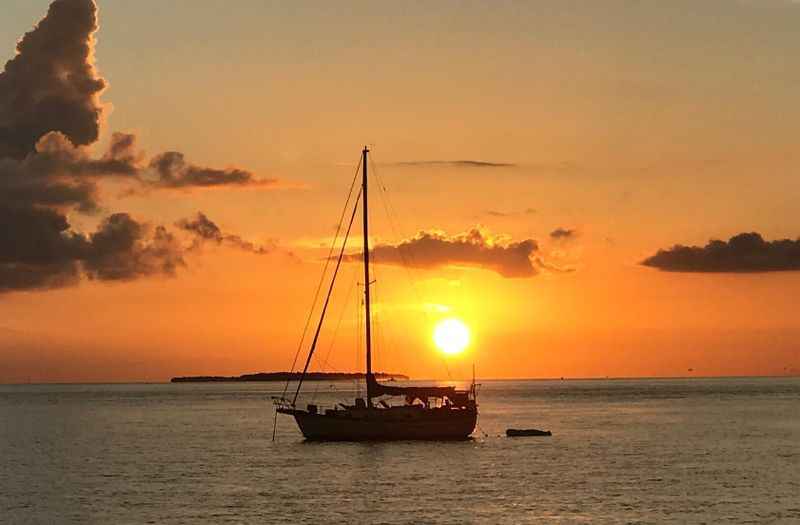 sunset cruise in Key West