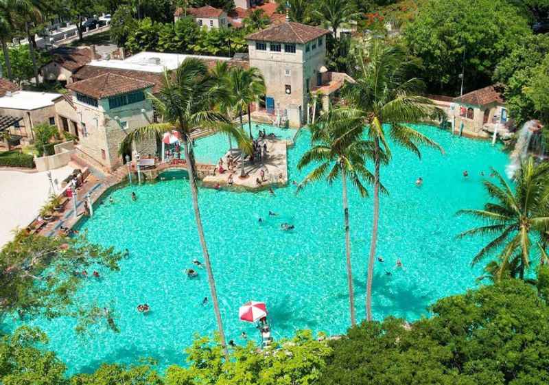 Venetian pool in Coral Gables