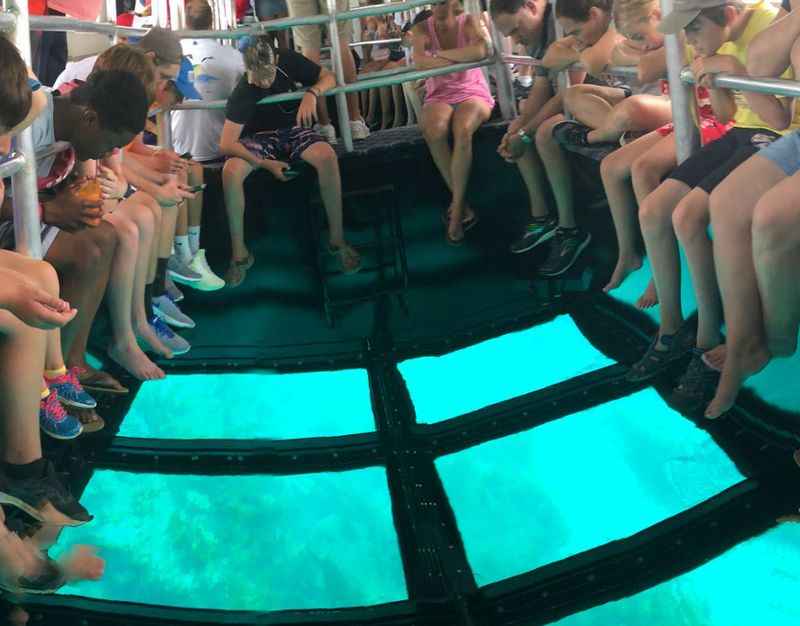 Glass-Bottom Boat Tour in Key Largo