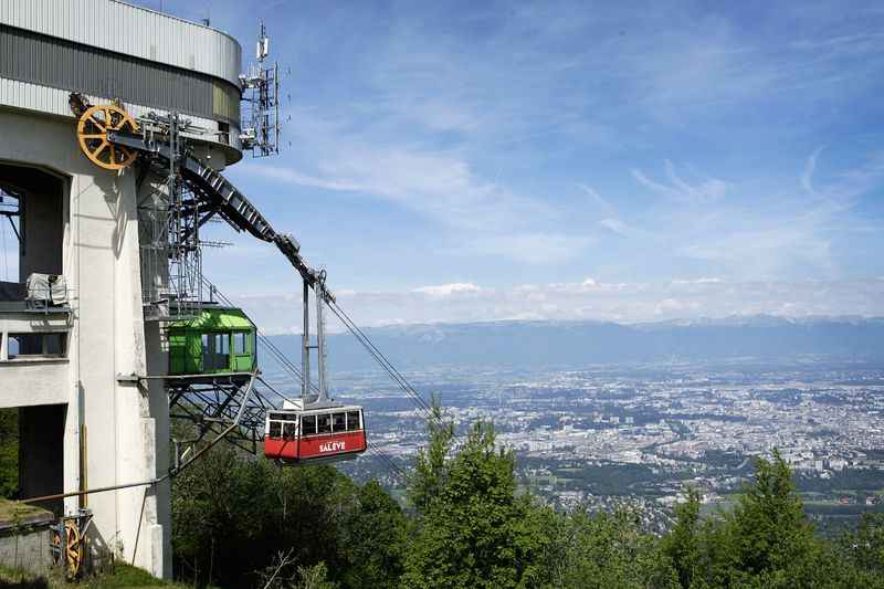 mountain cable car