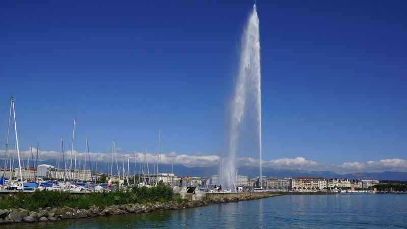 Jet d'Eau water fountain