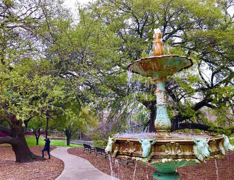 Sam Houston Park in Houston