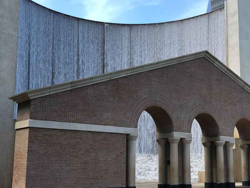 Hines Waterwall Park in Houston