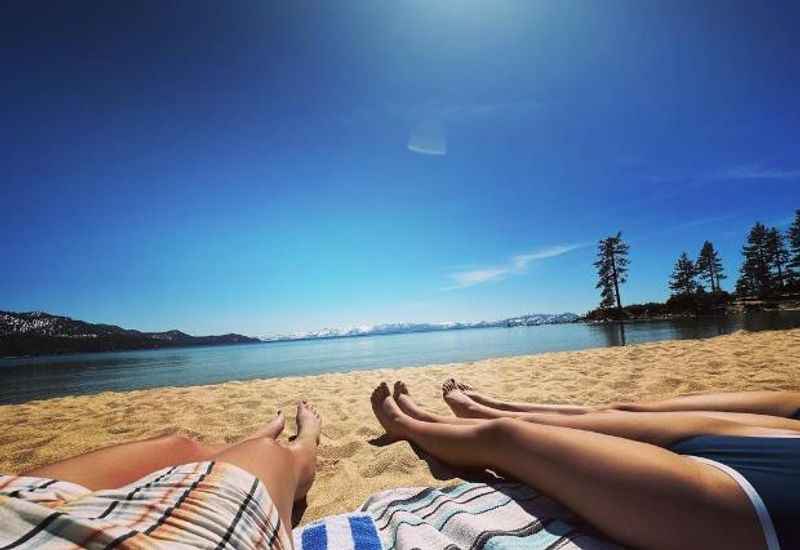 Sand Harbor Beach in Incline Village