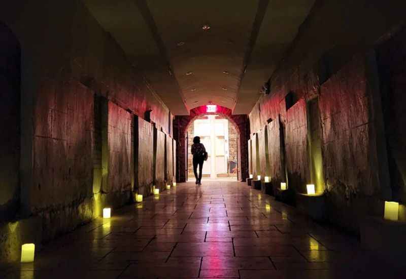 Candlelit Catacombs of The Basilica of St. Patrick's Old Cathedral