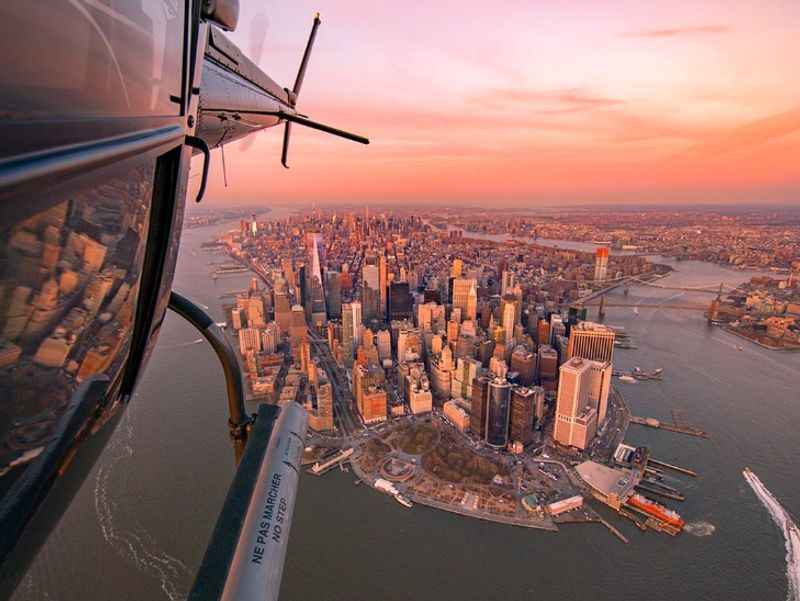 Helicopter Ride over New York City