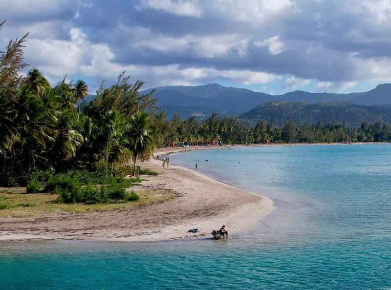 Luquillo Beach in Puerto Rico