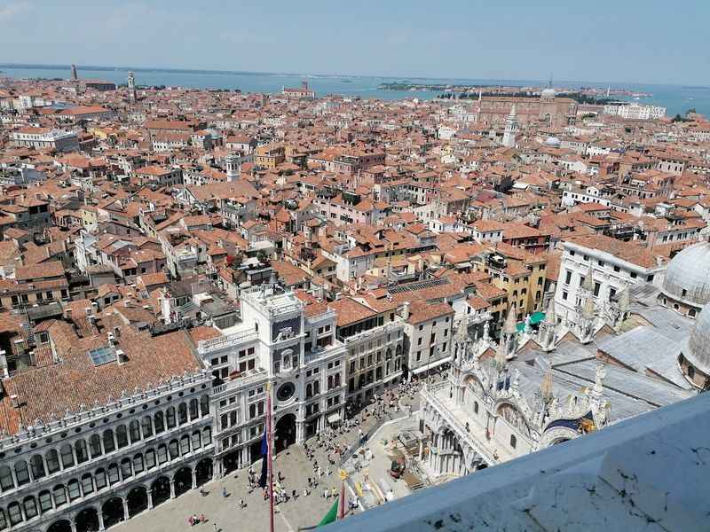 views from the Torre dell'Orologio