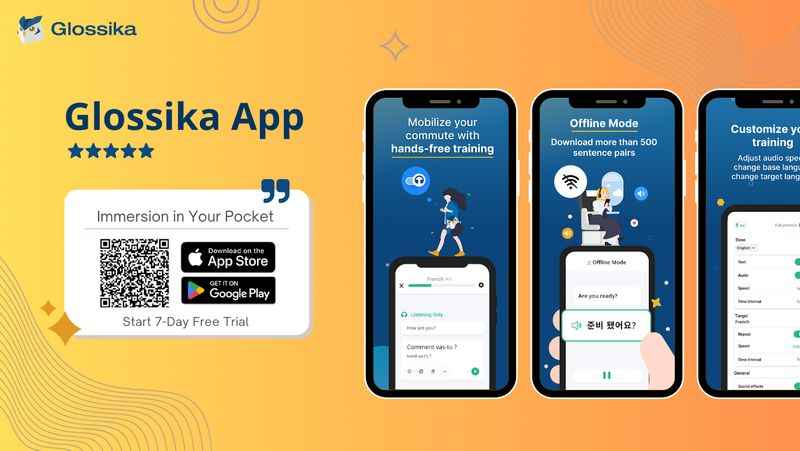 Glossika: A Language Learning Adventure for Travelers