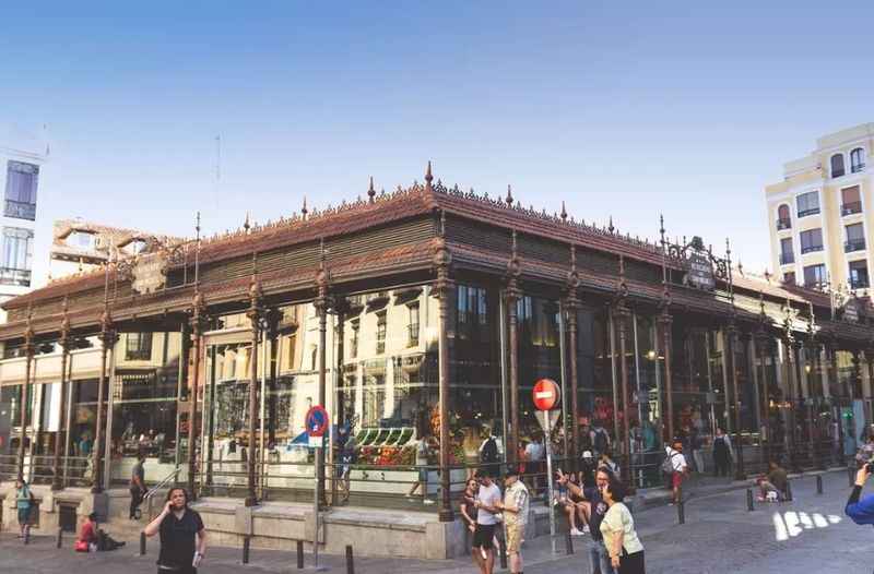 The Last Remaining Iron Market Hall in Madrid