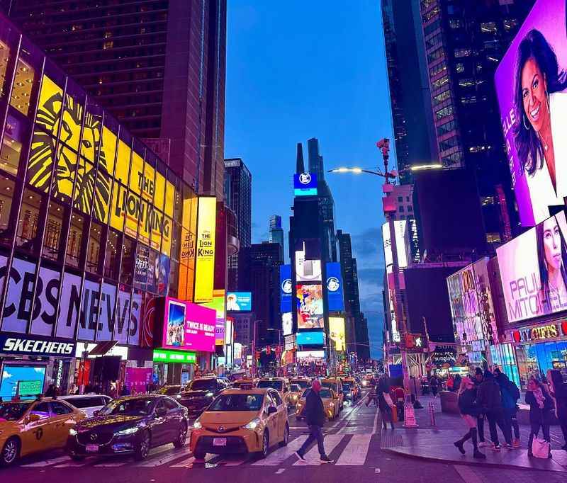 Times Square After Dark