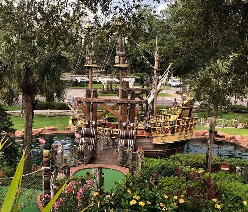 Pirate's Cove Adventure Golf International Drive Orlando