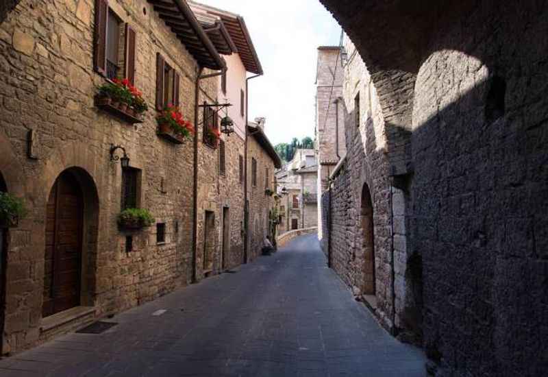 Ancient Roman Streets in Assisi