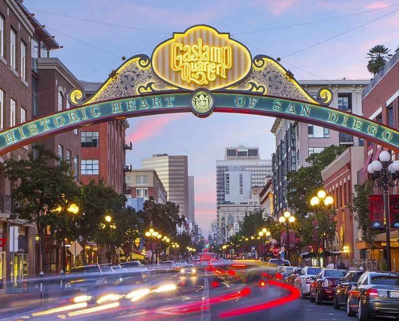 San Diego: Gaslamp District Exploration Game