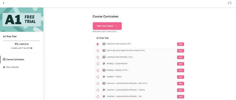 Course Structure & Components