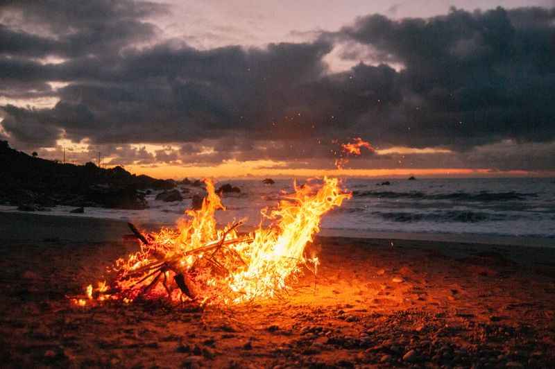 Beach Bonfire