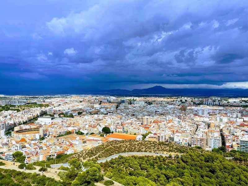 Whole City from Castillo de Santa Bárbara