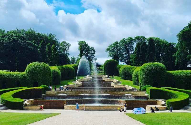 The Grand Cascade in Alnwick Garden