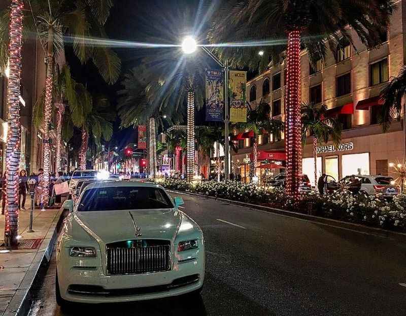 Rodeo Drive - Rodeo Drive looks extra magical at night