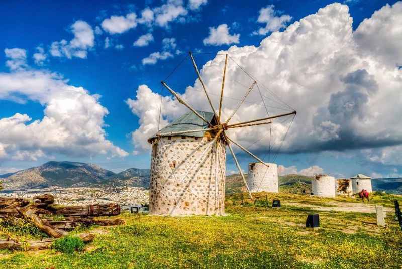 Bodrum's Windmills