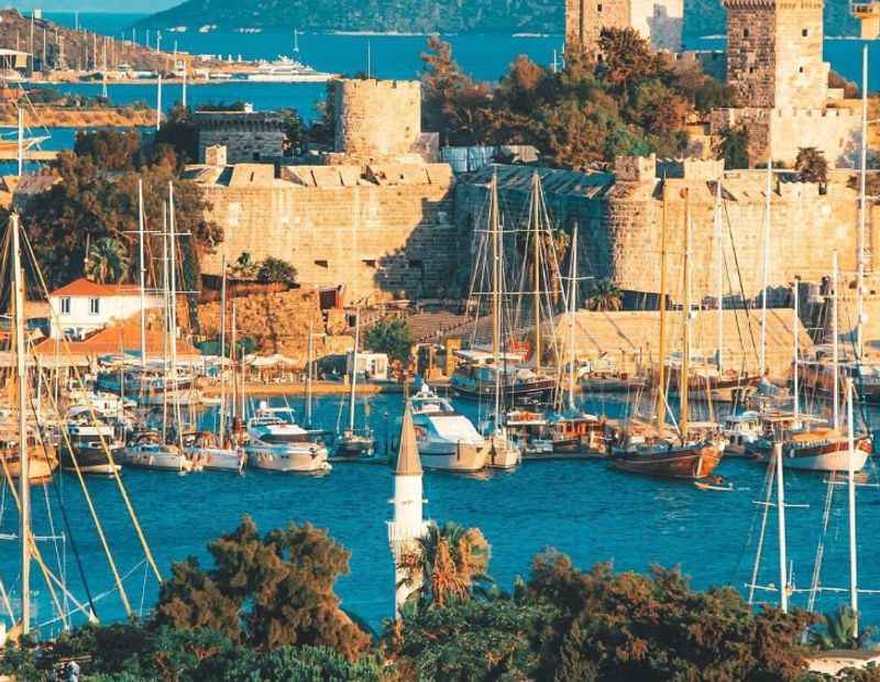 Castle of St. Peter and Bodrum Harbour