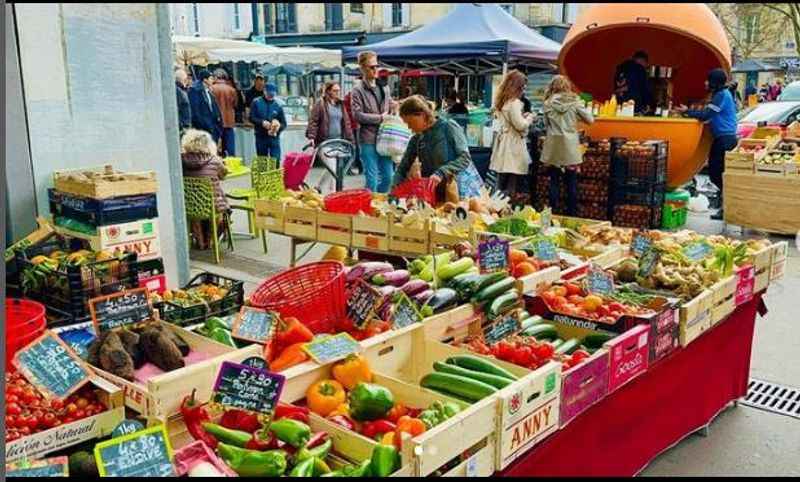 The  Marché des Capucins in Bordeaux