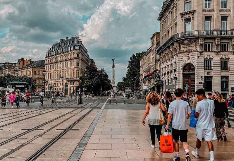 The  Place de la Comédie Square in Bordeaux