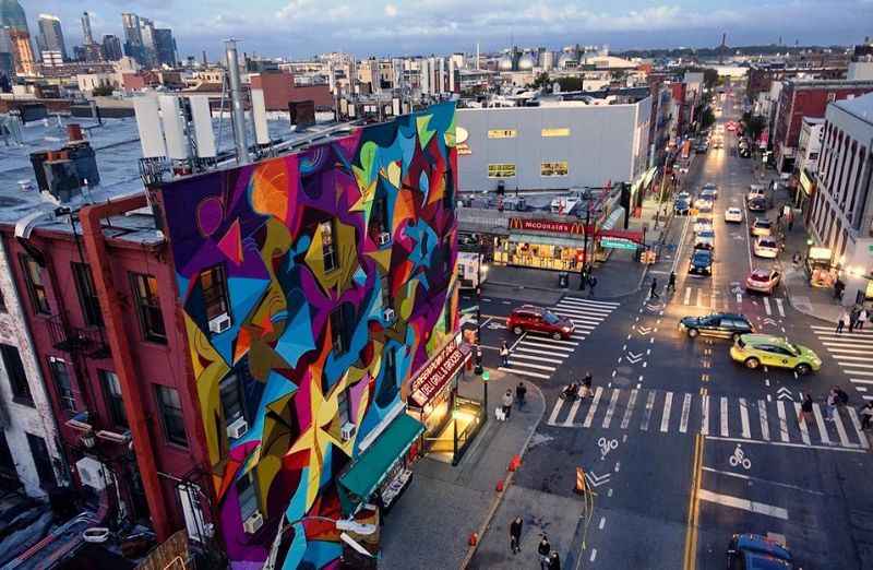 Manhattan Avenue in Brooklyn