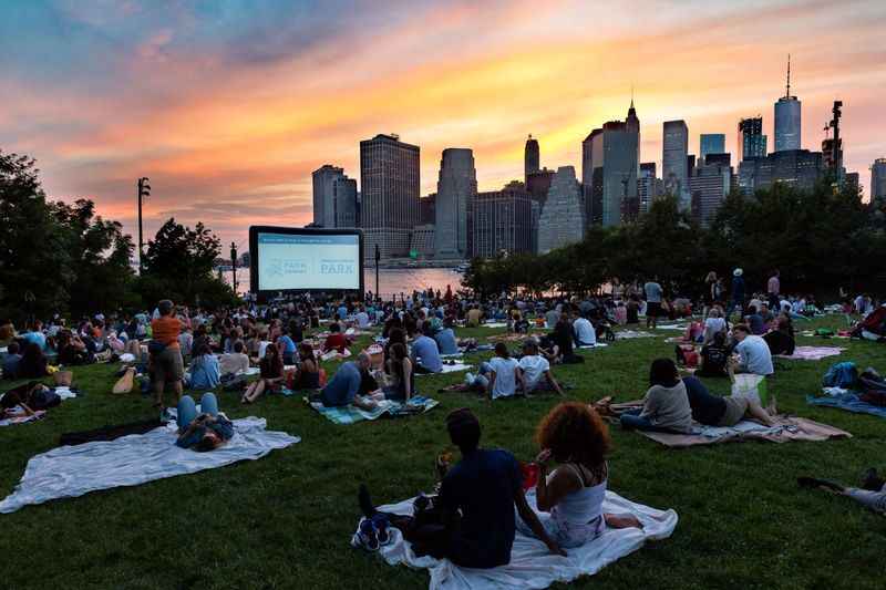 Governors Island Movies with a view