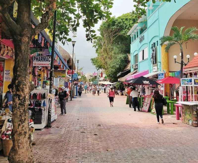 Shopping in Downtown Cozumel