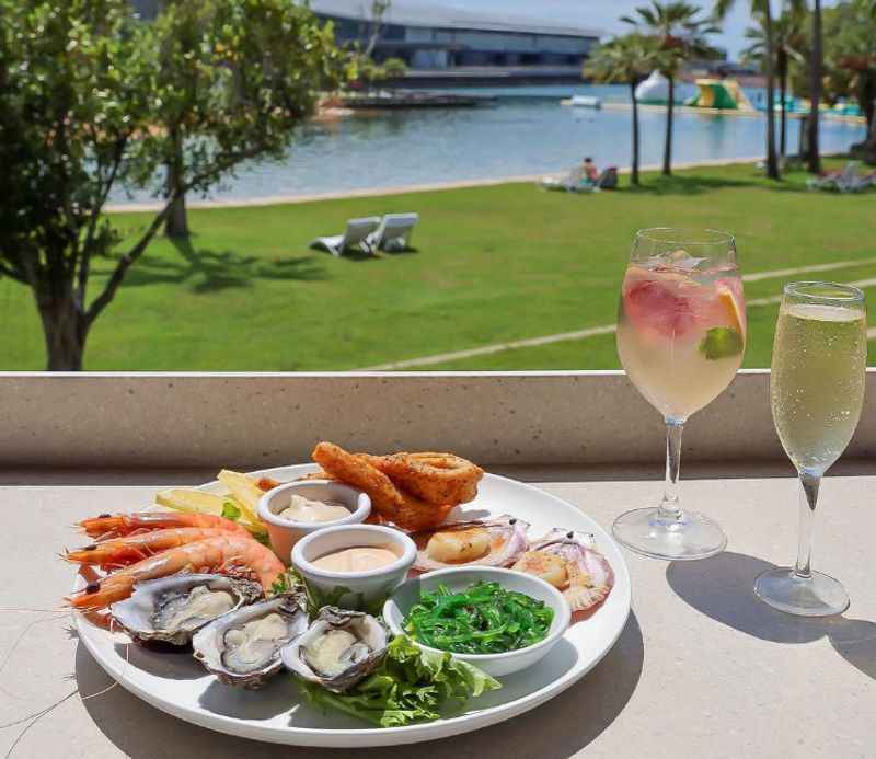 Seafood Feast at the Darwin Waterfront