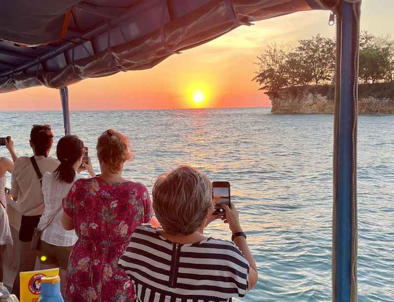 sunset cruise at the Darwin Harbour