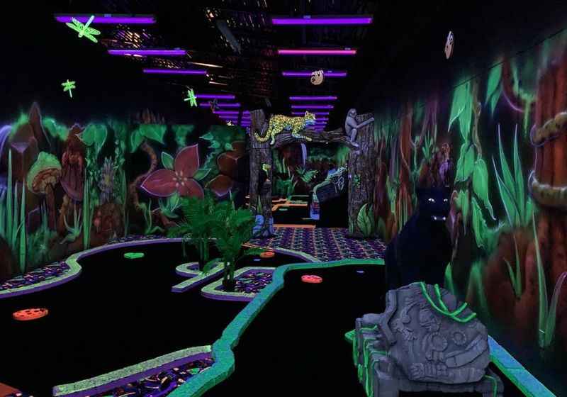 Rainforest Black Light Golf & Arcade Miramar Beach