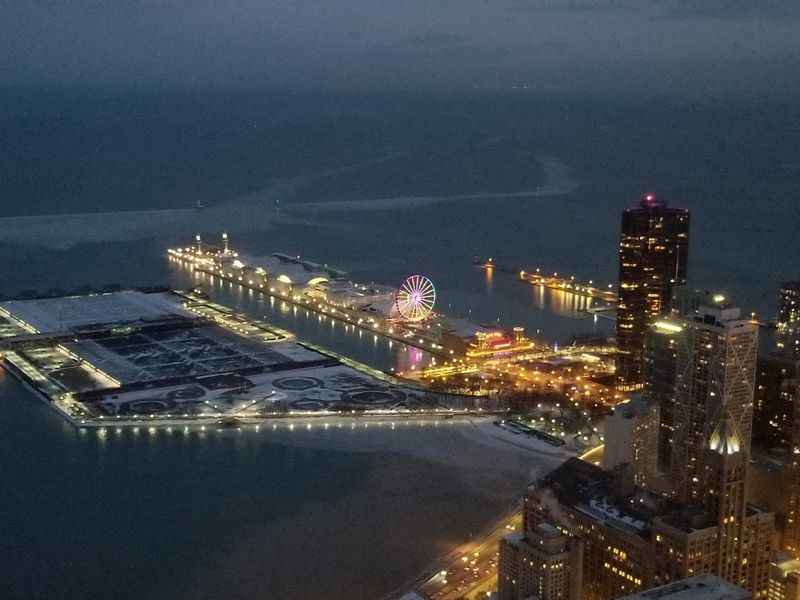 views from the John Hancock Center