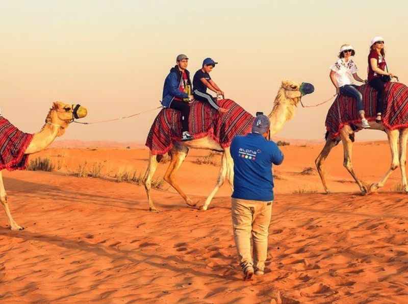 Camel Riding in the Dubai Desert